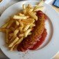 Currywurst im Gasthof Oswald in Ranzing